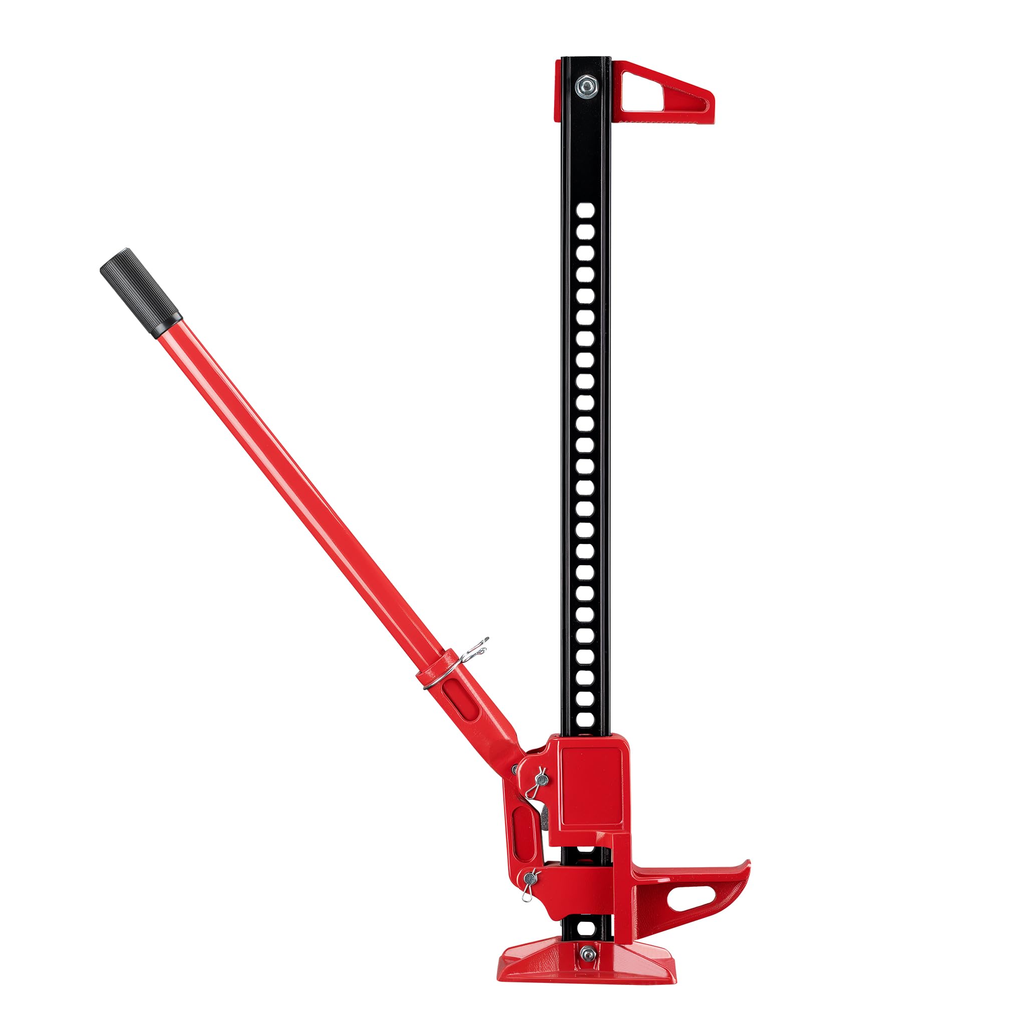 Wiltec Wagenheber Allzweckheber aus Stahl – 12,2–76 cm Hubhöhe, 3000 kg Traglast