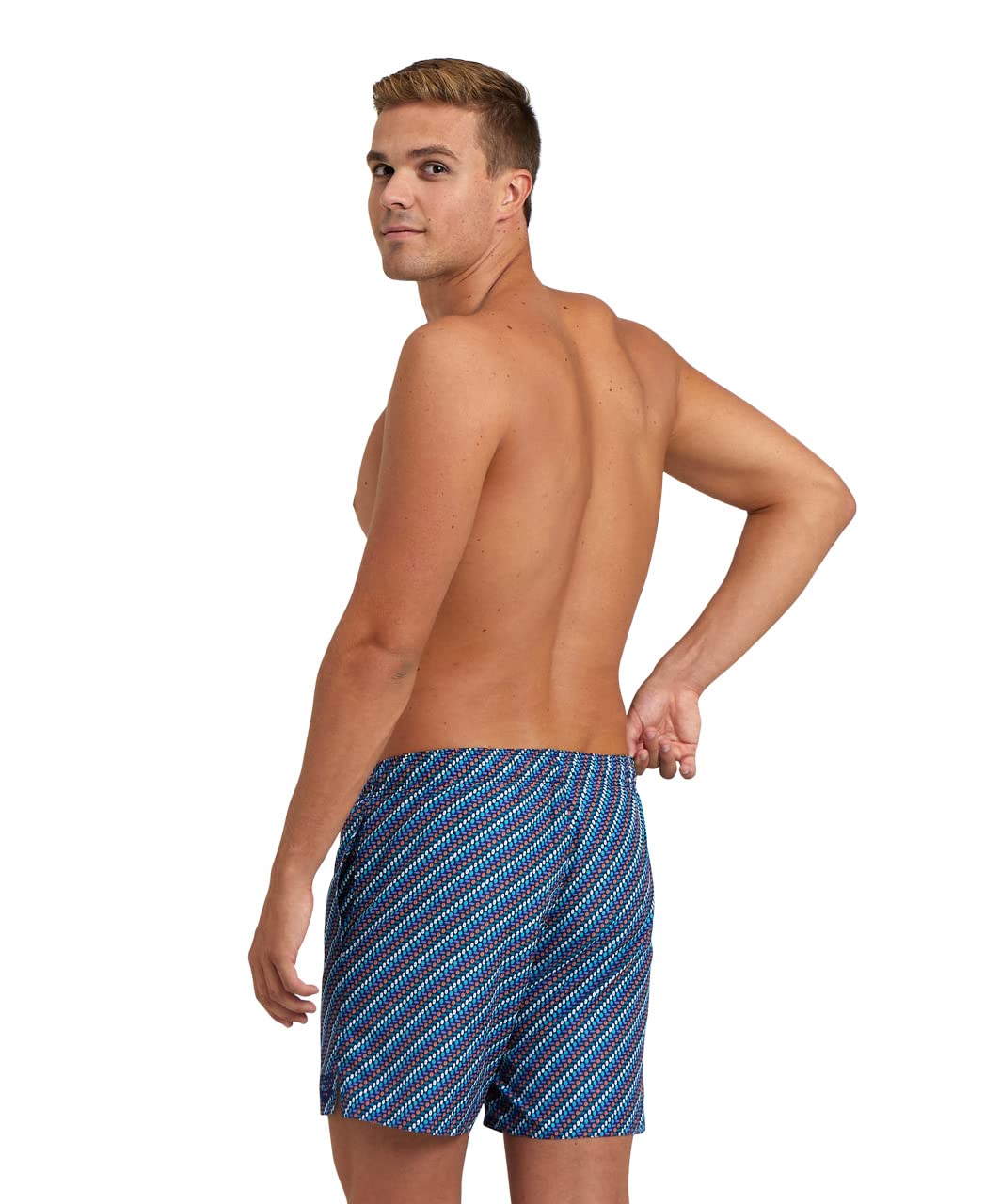ARENA Men's Beach Boxer Allover Swim Trunks Hombre