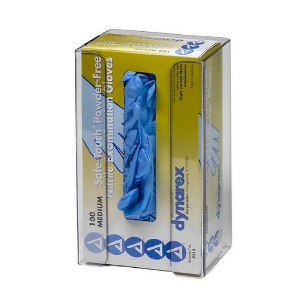 Horizon 5101 PETG Plastic 1-Box Vertical Glove Dispenser, 5-1/2" Width x 9-1/2" Height x 4" Depth, Clear