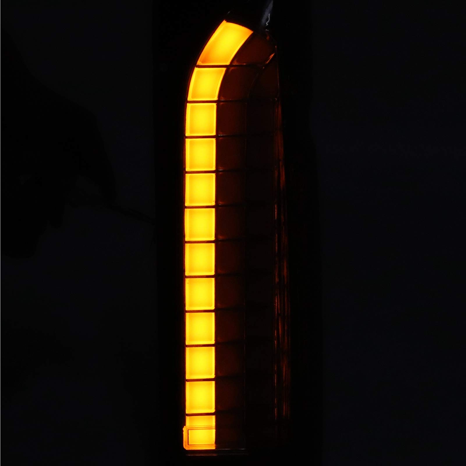Lights Tail, Gruppo Luce posteriore LED Compatibile con Hiace 200 pendolare furgone 2005-2017, lenti affumicate dinamiche Sostituzione delle luci del freno impermeabile