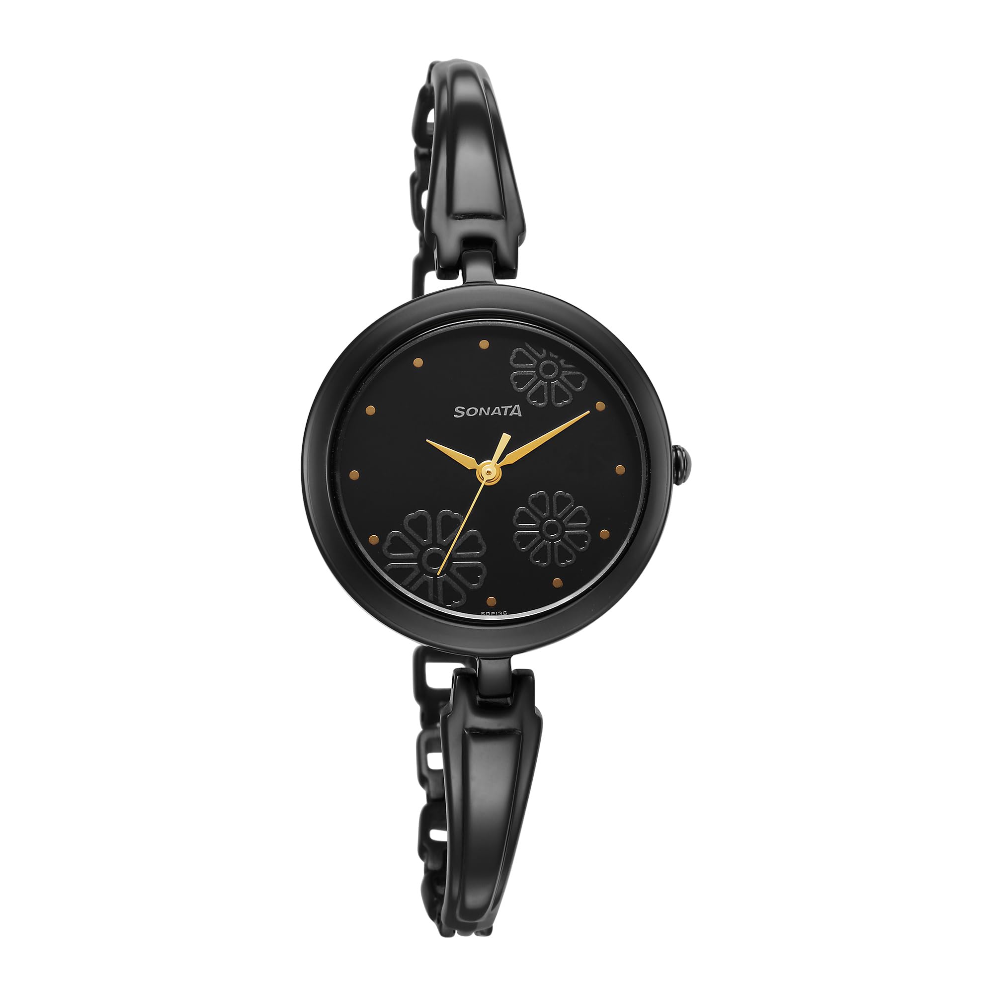 Fastrack Women Brass Sonata Black Dial Analog Watch -8166Nm01, Band Color-Black (B0C5N1WXBZ) Amazon Price History, Amazon Price Tracker