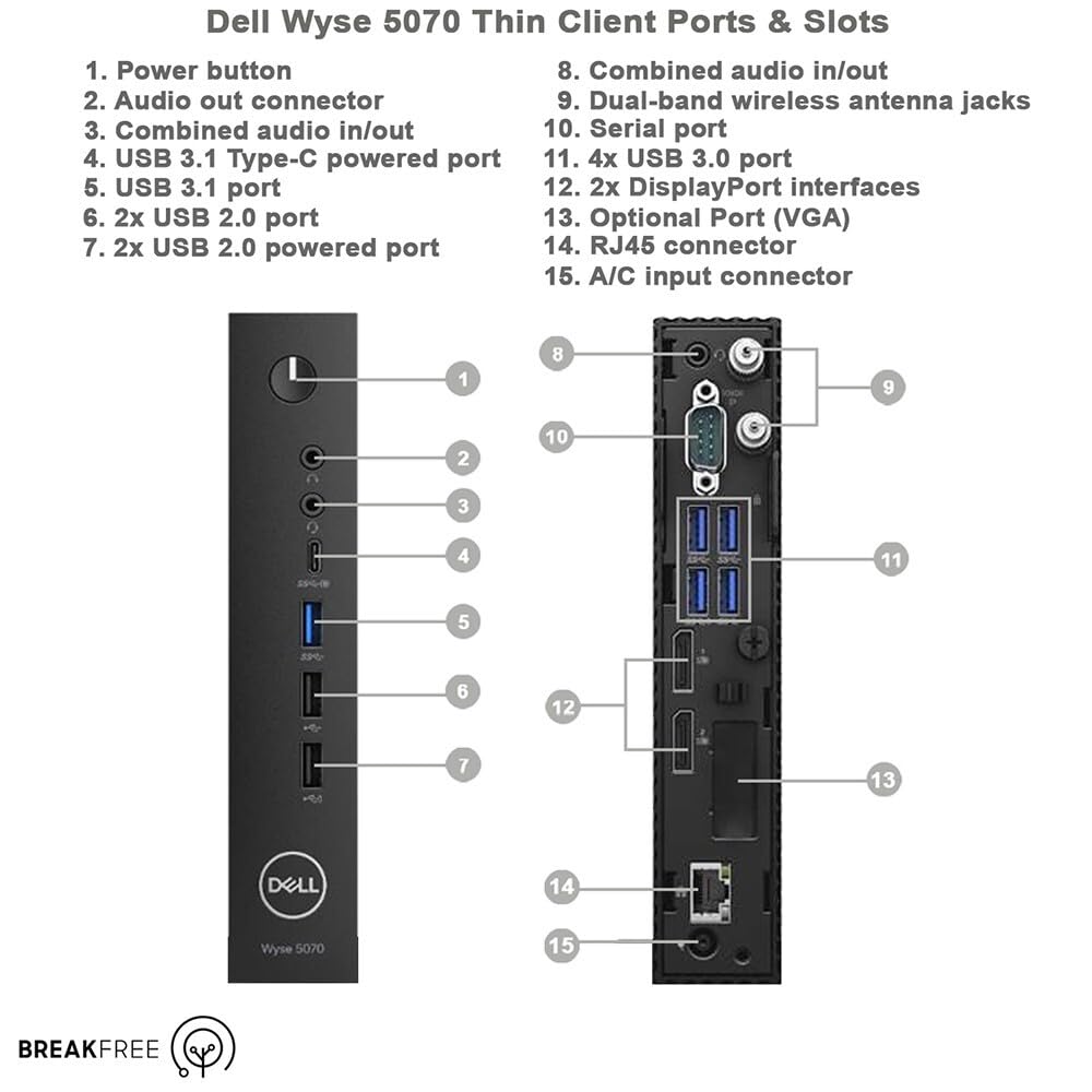 Amazon.com: Dell Wyse 5070 Mini Desktop Computer, Intel Celeron
