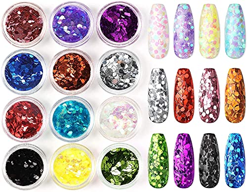 Coscelia UV Gel Maniküre Set 3 Farben UV Farb Gel Set UV Gel Starterset mit 24 Farbrige Dipping Powder Nagel Pulver für… – Bild 6