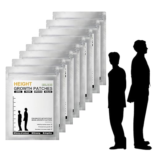 HeightenUP - Parche adelgazante para pies de acupuntura, parches de crecimiento de altura, adhesivo para el crecimiento óseo, parche para pies que