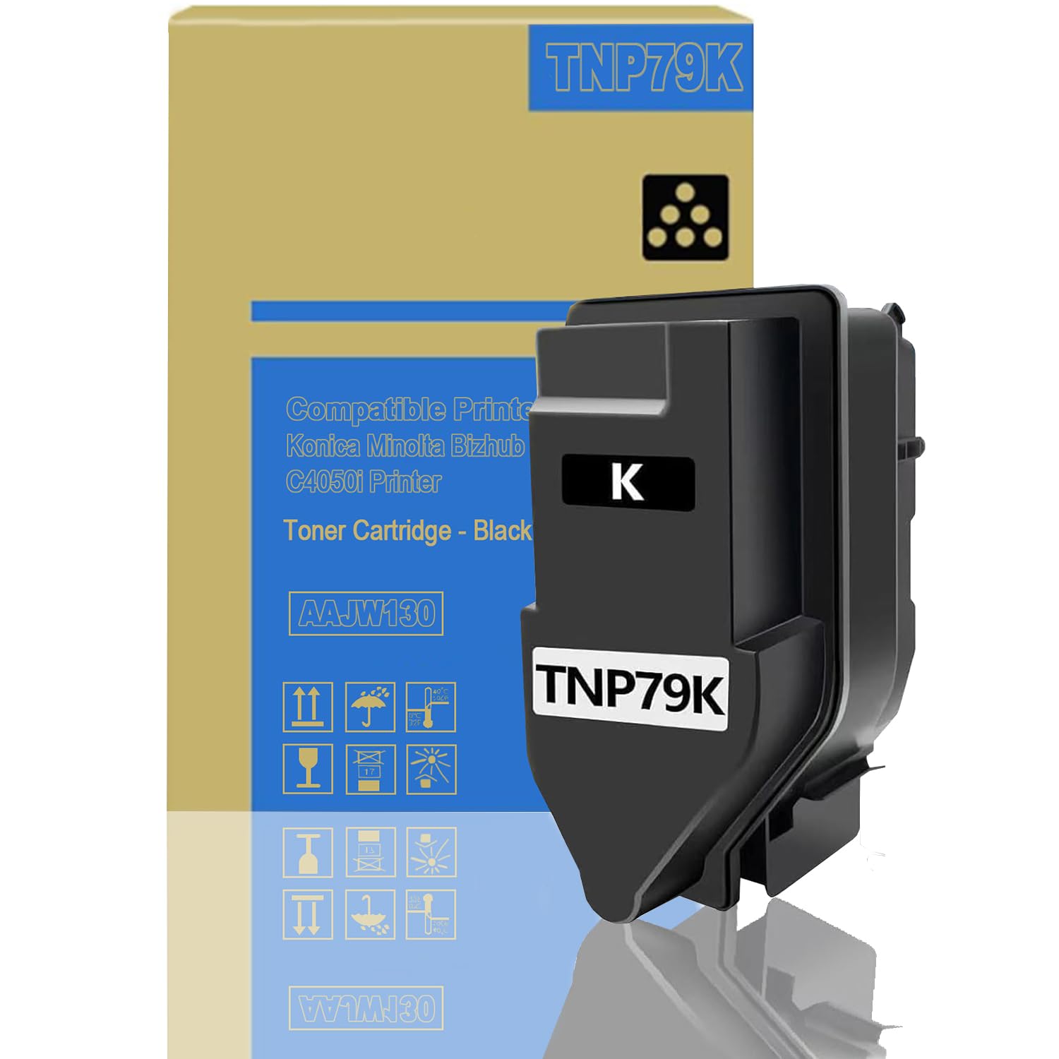 Amazon.co.jp: SAIBOYA TNP79K AAJW130 トナー TNP79 ブラックトナー