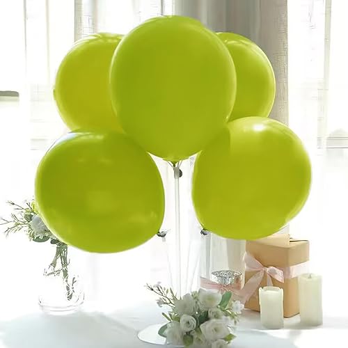 Miniatura 3 de Globos verdes de diferentes tamaños, globos verdes SCMDOTI Teender de 18, 12, 10, 5 pulgadas, arco de guirnalda de globos verdes para fiesta