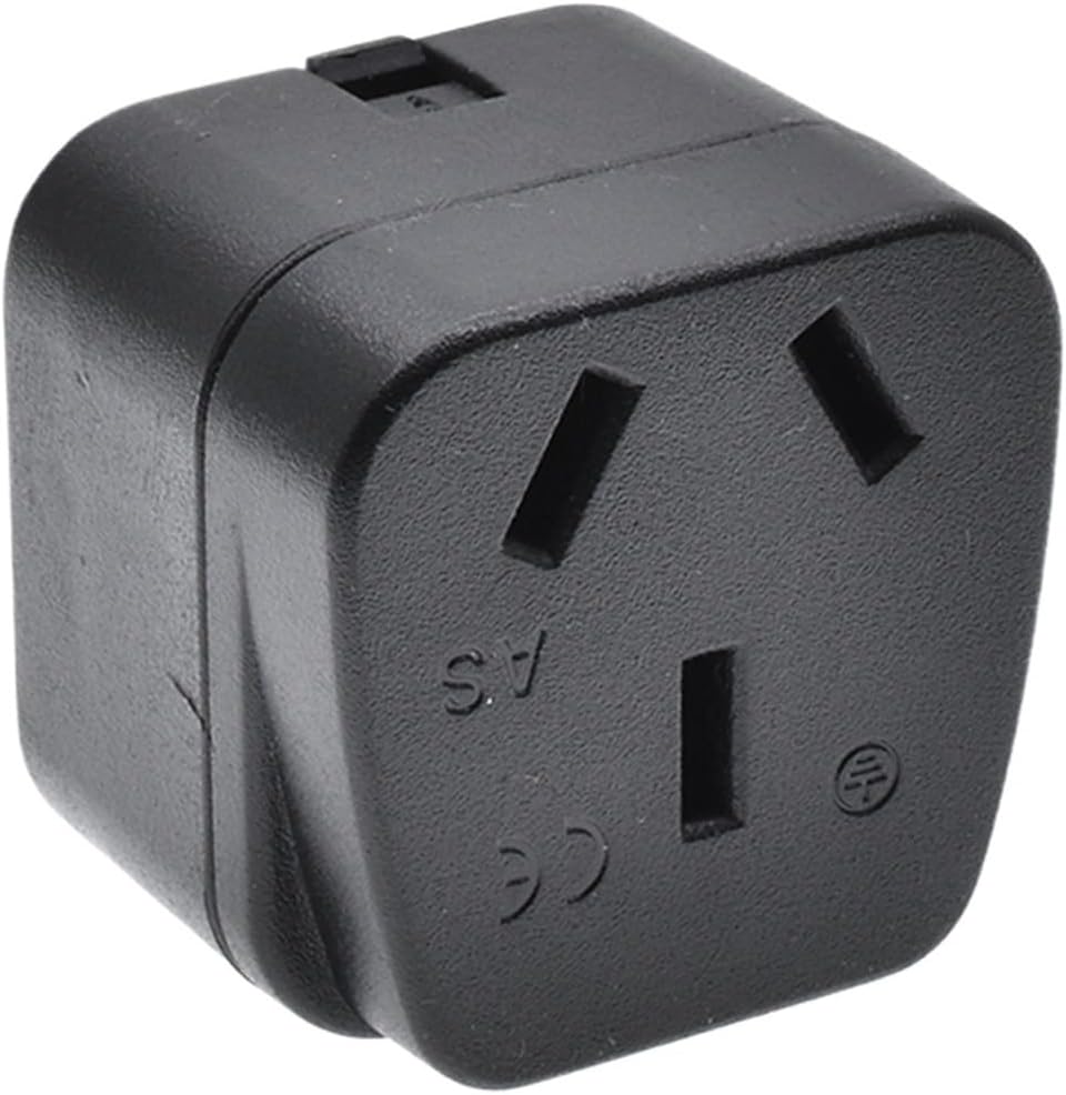 Type G adapter AC outlet charger(AS-7 black)