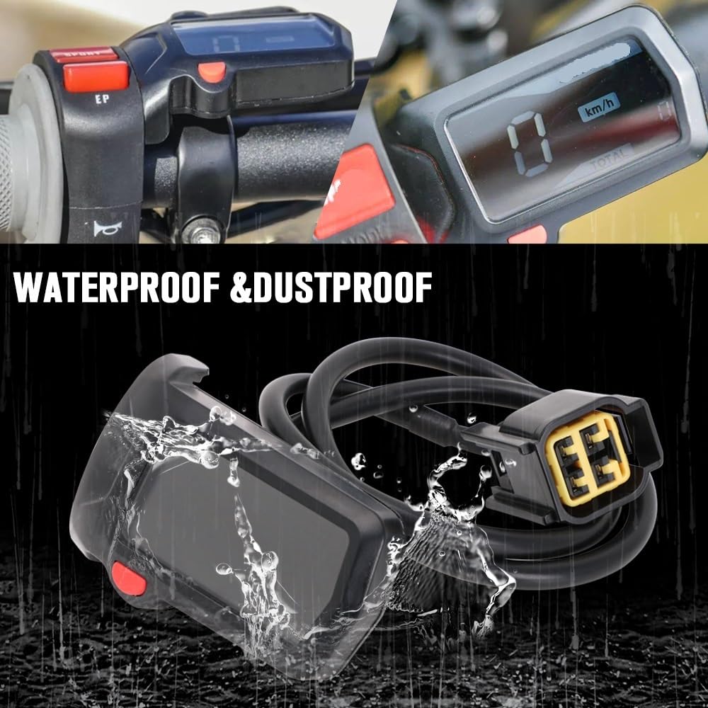 odómetro Velocímetro de motocicleta, contador horas, accesorios para bicicleta cross-country para SUR RON para piezas Light Bee