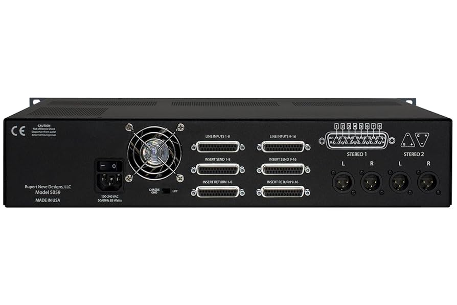 配信機器・PA機器・レコーディング機器 Rupert Neve Designs 5059 Satellite Rupert Neve Designs 5059 Satellite 16x2+2 Summing Mixer