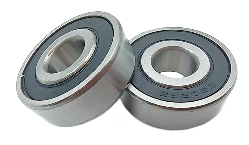 Miniatura 7 de (2 piezas) 6302-2RS Rodamiento de bolas de repuesto para 708, 716, 717, 718, S780 Sierra ingletadora # N127530