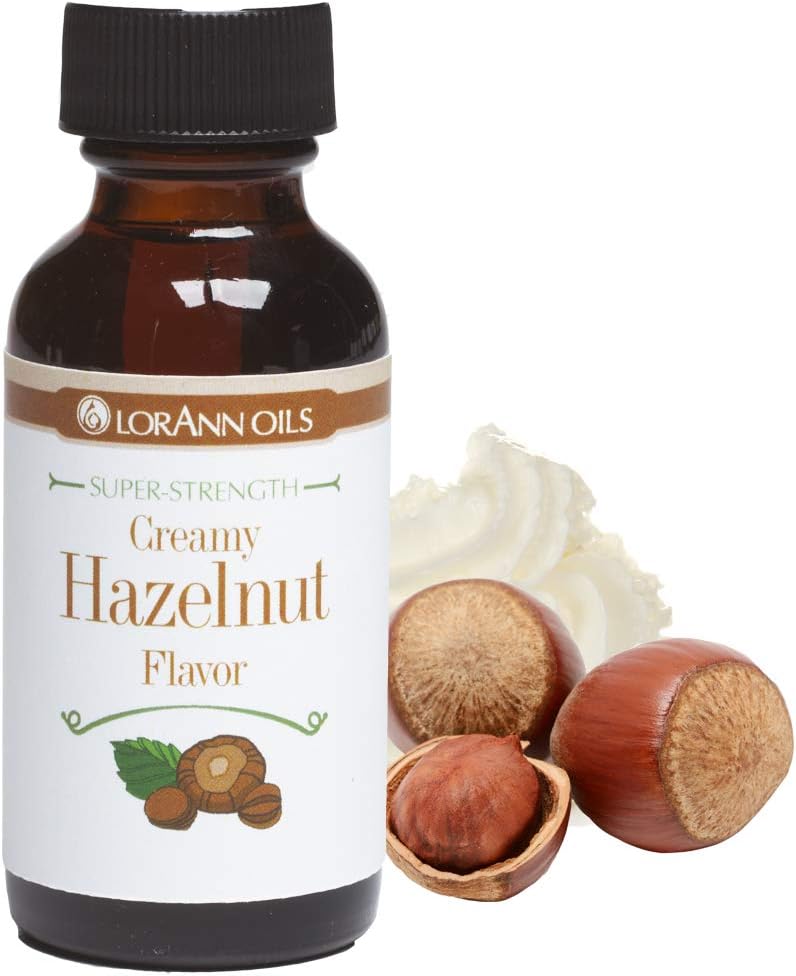 LorAnn Oils Flavoring - Creamy Hazelnut - 1 Ounce Bottle