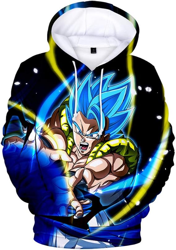 Amazon ドラゴンボールスーパー ブロリードラゴンボールスーパーbroly3dフード付きセーター 子供服 カラー7 110cm 服 ファッション小物 通販