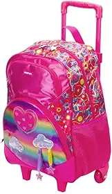 Mochila de Rodinha Grande Sestini Y Pink - Colorido