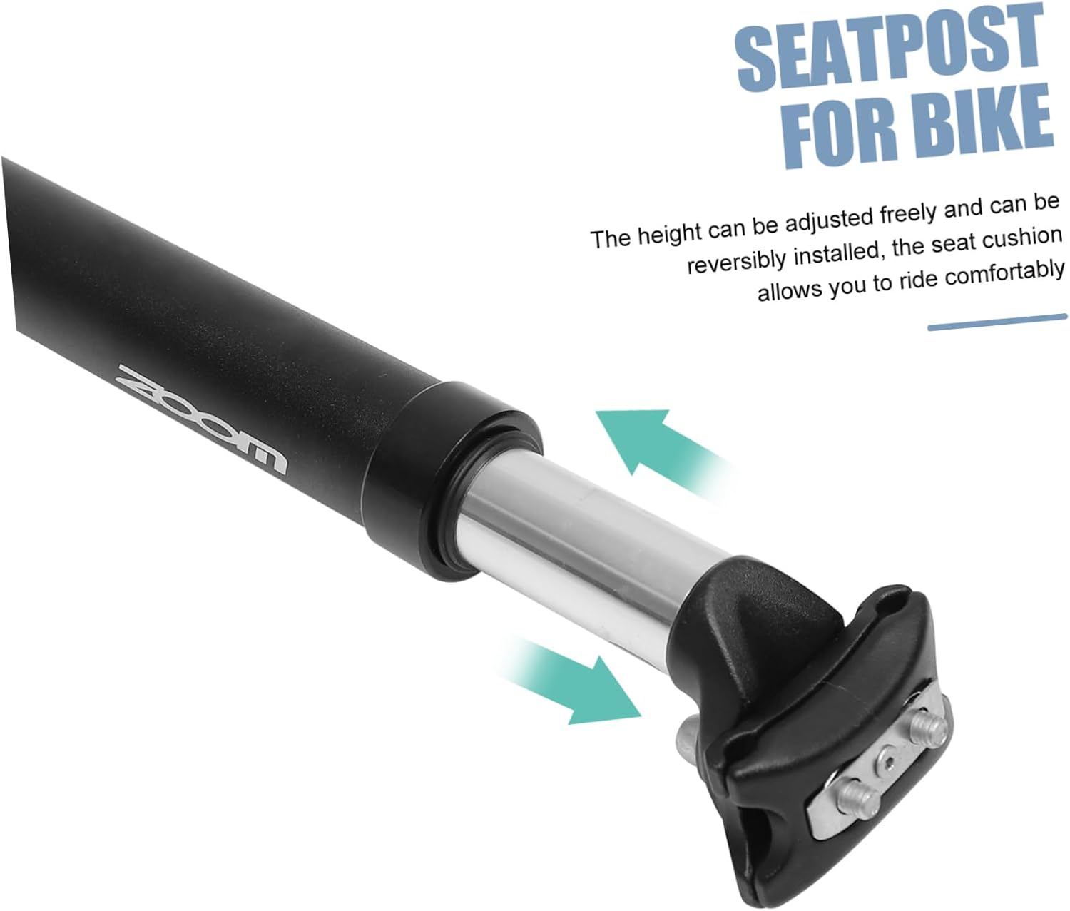 Yardwe 1Pc Bike Seat Post for Mountain Biking Absorption Suspension Seatpost Convenient to Install Bike Accessory for Enhanced Riding Comfort