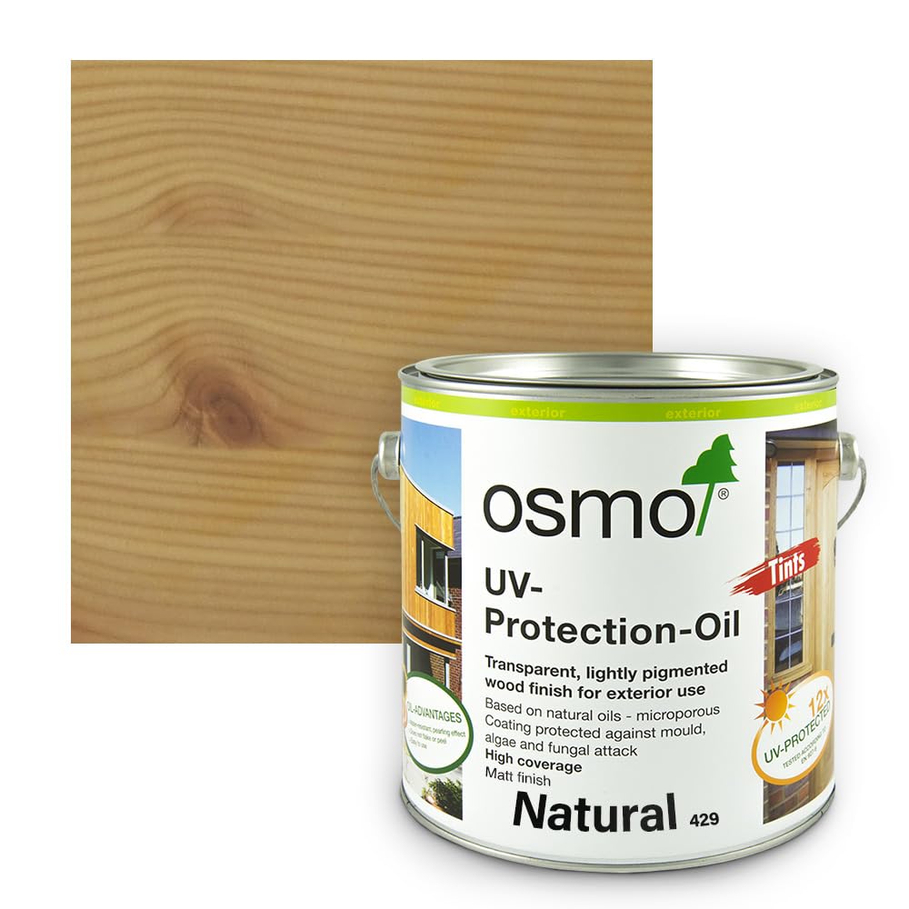 Osmo UV Protection Oil Extra, Matt Tints (Natural, 429, 2.5l)