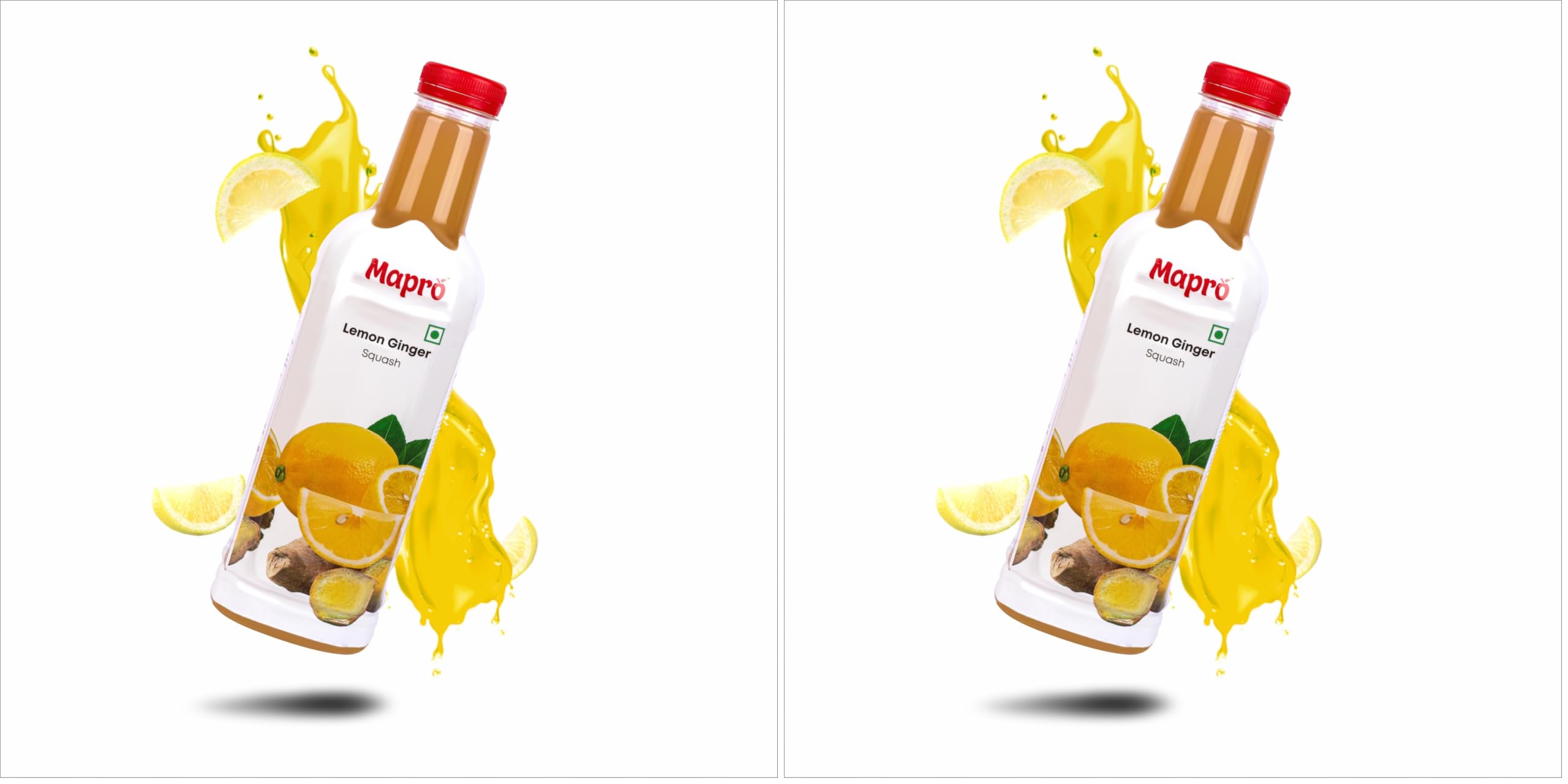 Mapro Lemon Ginger Squash 1000ml (Pack of 2)-image-3
