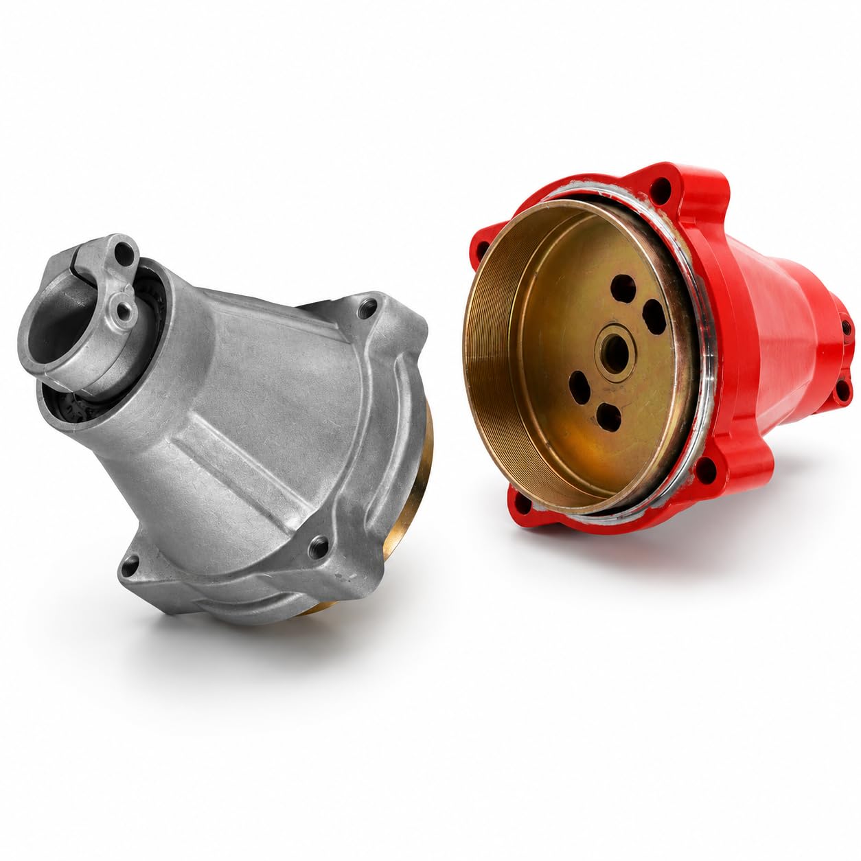 Campana Frizione per Decespugliatore Ø78mm | Tubo Ø26mm | Innesto 9 Denti | Ricambio Universale Compatibile con Vari Modelli | Colore Grigio o Rosso in Base alla Disponibilità