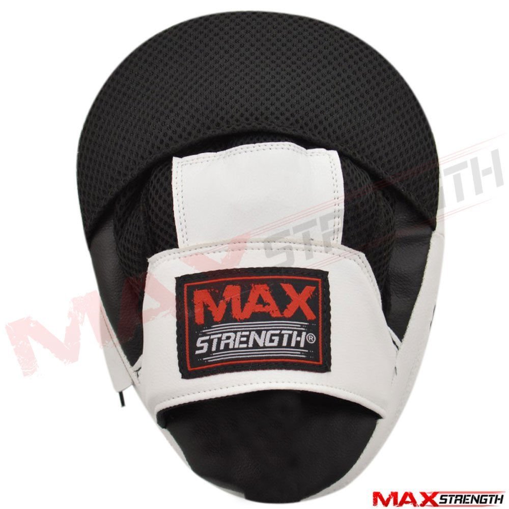 Maxstrength Schlagpolster / Handpratzen & Boxhandschuhe-Set für Kinder, Junior, Kampfsport, Muay Thai, Kickboxen