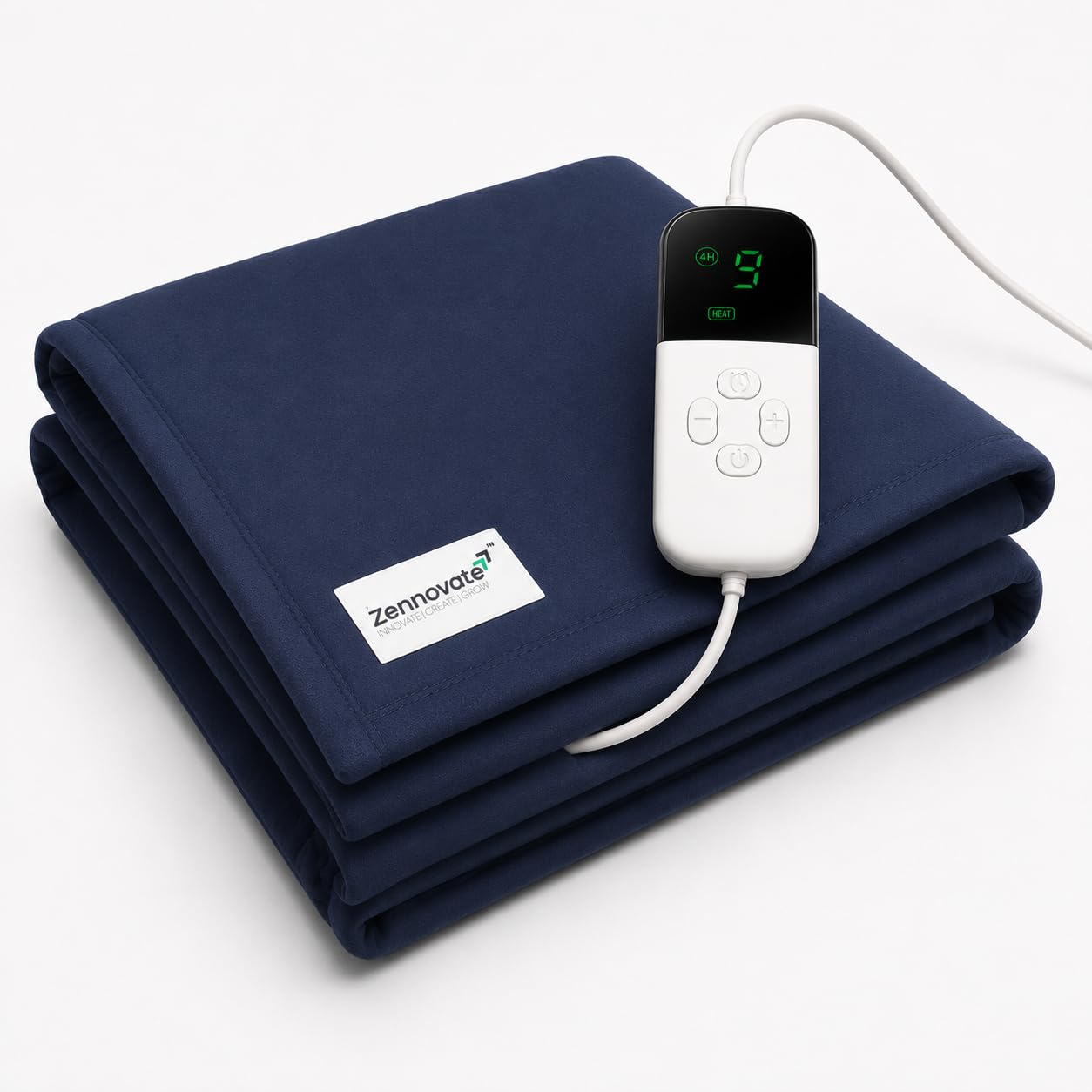 Premium ISO Certified Electric Under Blanket|Electric Bed Warmer with Auto Shut-Off & Overheat Protection|9 Heat Settings |2, 4, 8 & 12 H Timer|Single Bed Size(150 x 80 cm) |5 Year Warranty-image-13