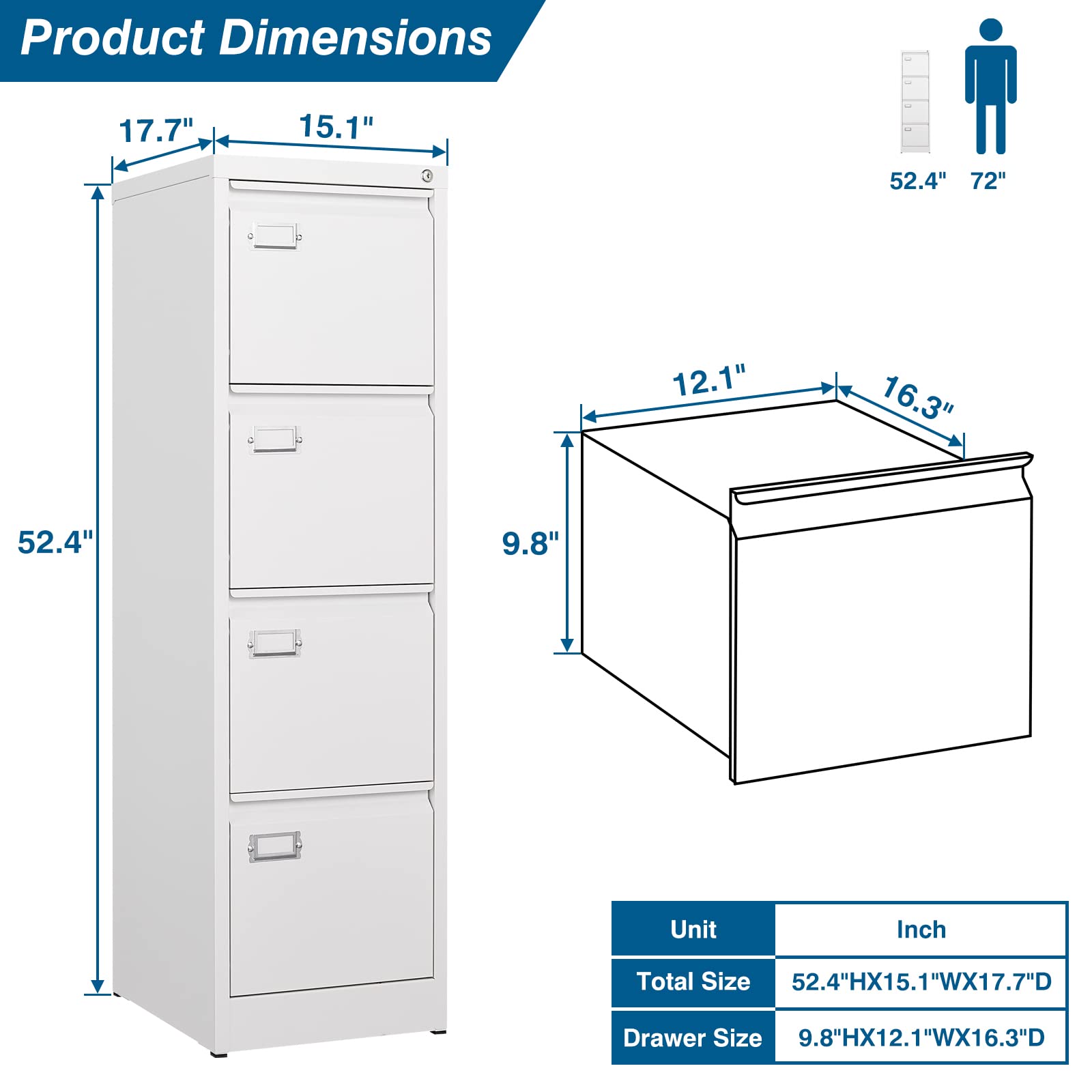 File Dimensions (Types Sizes) Designing Idea