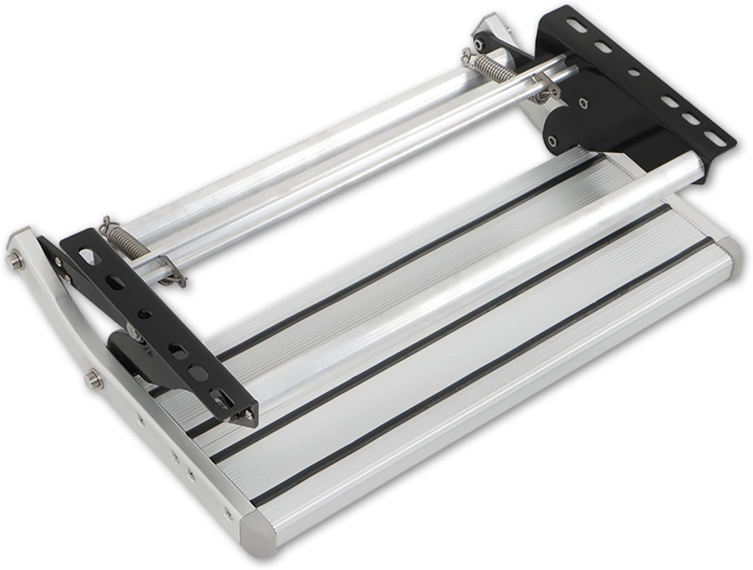 labwork Manual RV Step Single Ladder Step Telescopic Folding RV Entry Stair Replacement for RV Camper Van Motorhome Travel Trailer