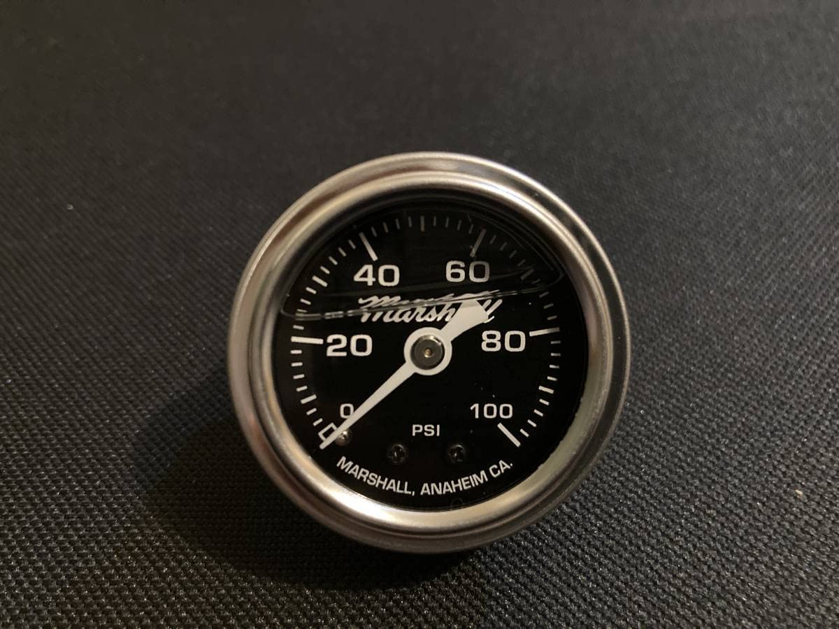 マーシャル 油圧計 100PSI アダプター付 CB750Four 使用品 Amazon.co.jp: CB750K Four 用 マーシャル オイルプレッシャーゲージ