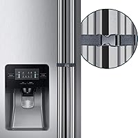 Vista 7 de Coosin - Cerraduras de seguridad para bebés, asas de seguridad para niños, instalación simple, cerraduras de correa de seguridad para el hogar, se