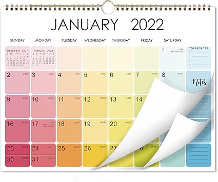 Naval Academy Christmas Break Dates 2022 2022 Calendar - 2022 Wall Calendar With Thick Paper, 15" X 11.5", January  2022 To December 2022, Perfect For Organizing In Home, School & Office :  Amazon.ca: Office Products