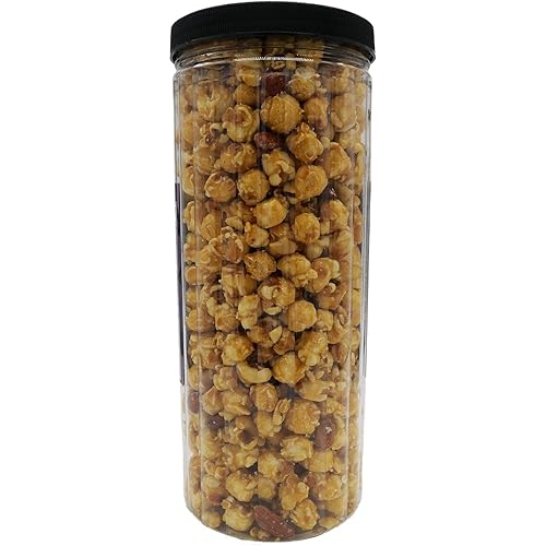 Miniatura 6 de Stonehedge Farms Gourmet Caramel palomitas de maíz - Paquete de 2 - 20 onzas - Contenedor resellable - Fabricado en los Estados Unidos