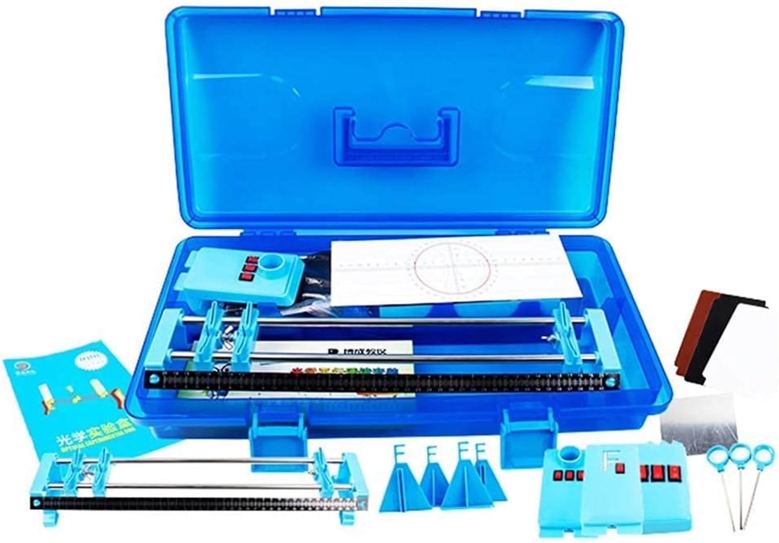 Kit di esperimenti di fisica del banco ottico per l'insegnamento del