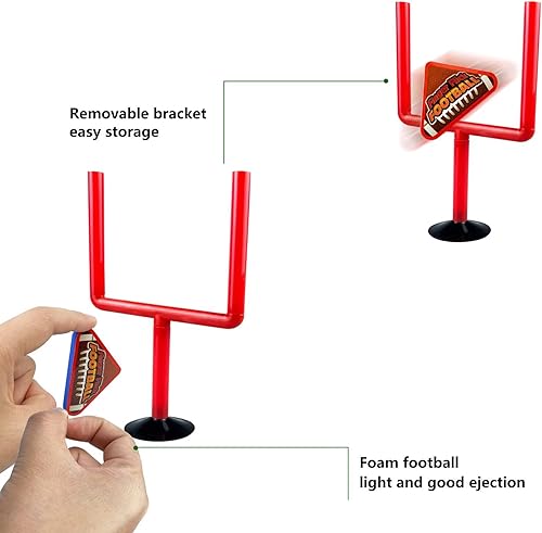 Miniatura 4 de Mini Flick Juegos de Fútbol Mini Mesa Juegos Deportivos con Fútbol de Espuma Oficina Interior Fútbol Deportes Fiesta Favores Juegos de Escritorio