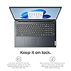Lenovo IdeaPad 1 Ordinateur portable FHD 15,6" – AMD Ryzen 5 7520U, 8 Go de RAM, 256 Go SSD, Windows 11, nouveau modèle (avec chiffon en microfibre) – Bleu abysse (82VG00WXUS)