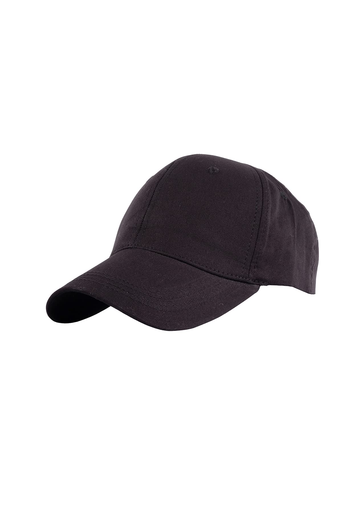 Perlotus Erkek Siyah Beyzbol Kep Şapka Klasik Unisex Spor Şapka Yazlık Günlük