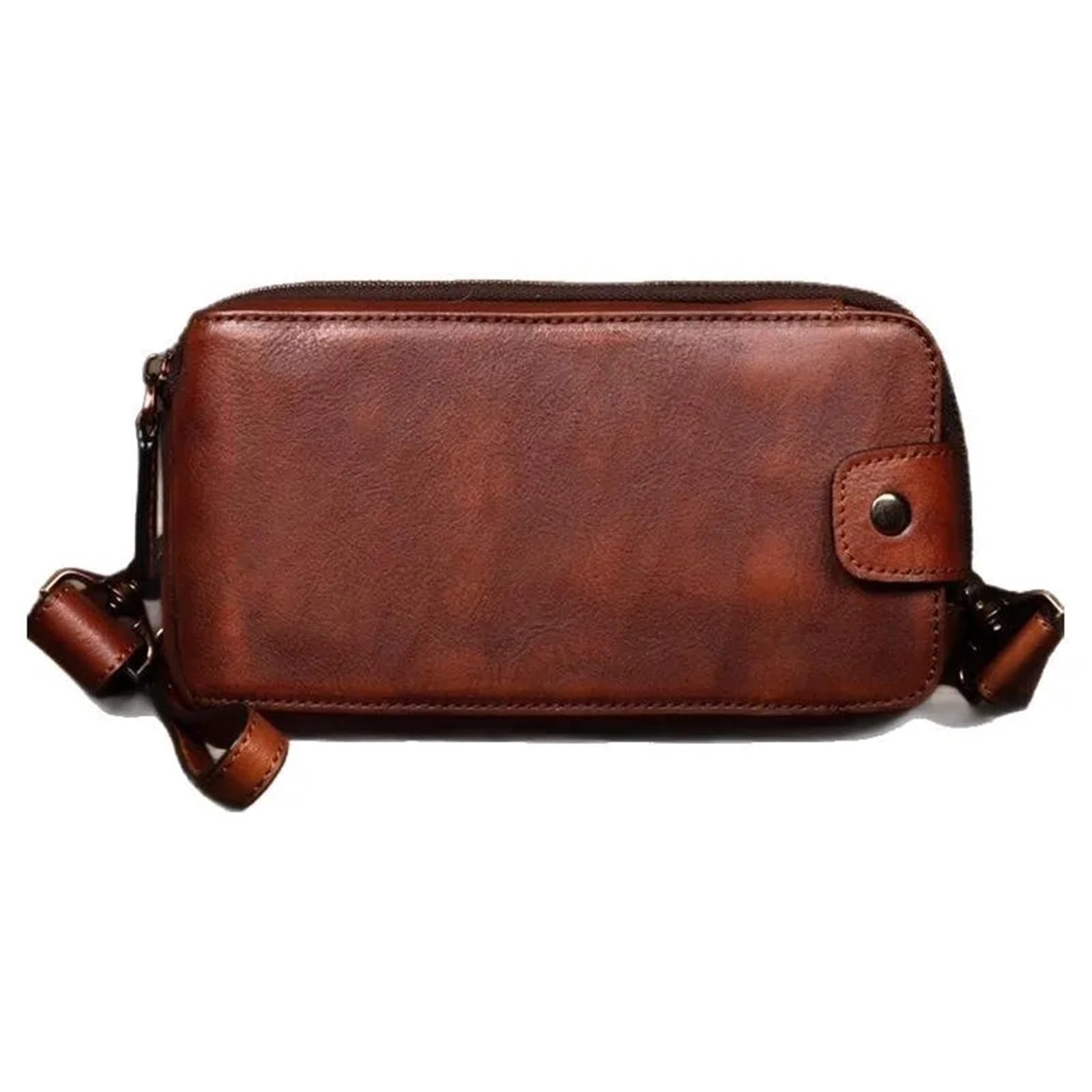 Herren Clutch Tasche Handgemachte Herren Handtasche Leder Clutch Multifunktionale Vintage Reisen