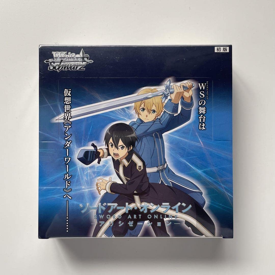 初版 新品 box ヴァイス ソードアートオンライン アリシゼーション ヴァイス ソードアートオンライン アリシゼーション BOX 初版