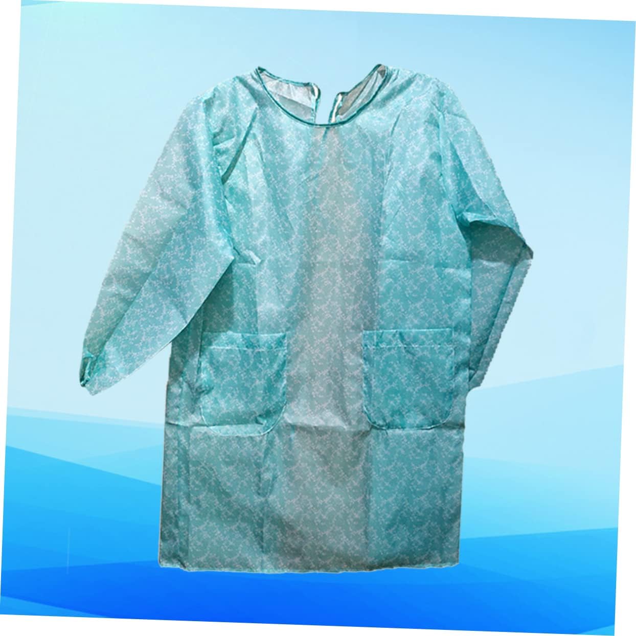 1pc Adult Apron Sleeves Waterproof Smock for Women Polyester Cooking Apron Home Accessories