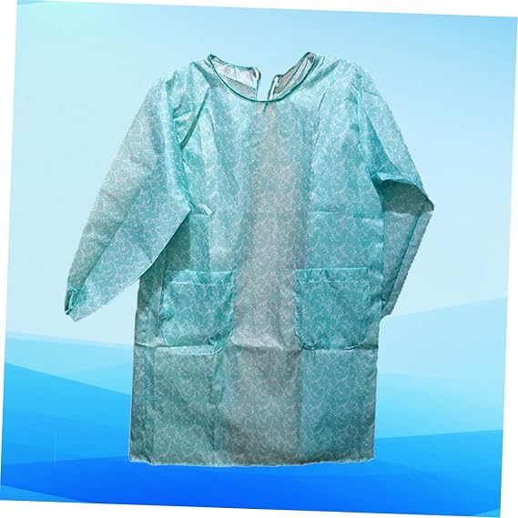 1pc Adult Apron Sleeves Waterproof Smock for Women Polyester Cooking Apron Home Accessories