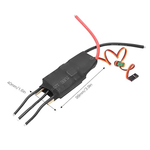 Miniatura 5 de Controlador de velocidad electrónico sin escobillas ESC, 125A sin escobillas refrigerado por agua ESC impermeable tamaño compacto fuerte dureza para