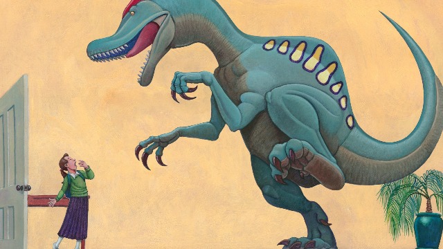 How Do Dinosaurs Clean Their Room?