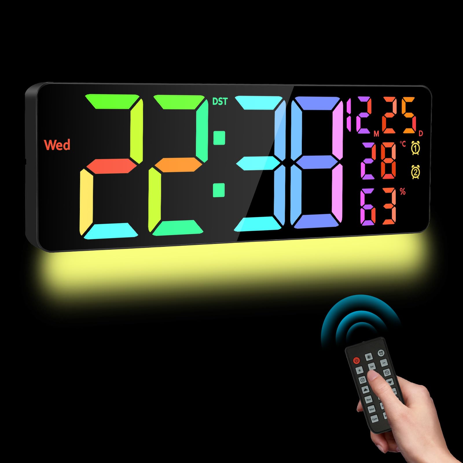 Digitale Wanduhr - 16.5