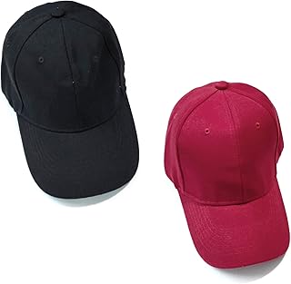 مجموعه من 2 قبعة البيسبول والسناباك الرياضية، 12، متعدد، للجنسين