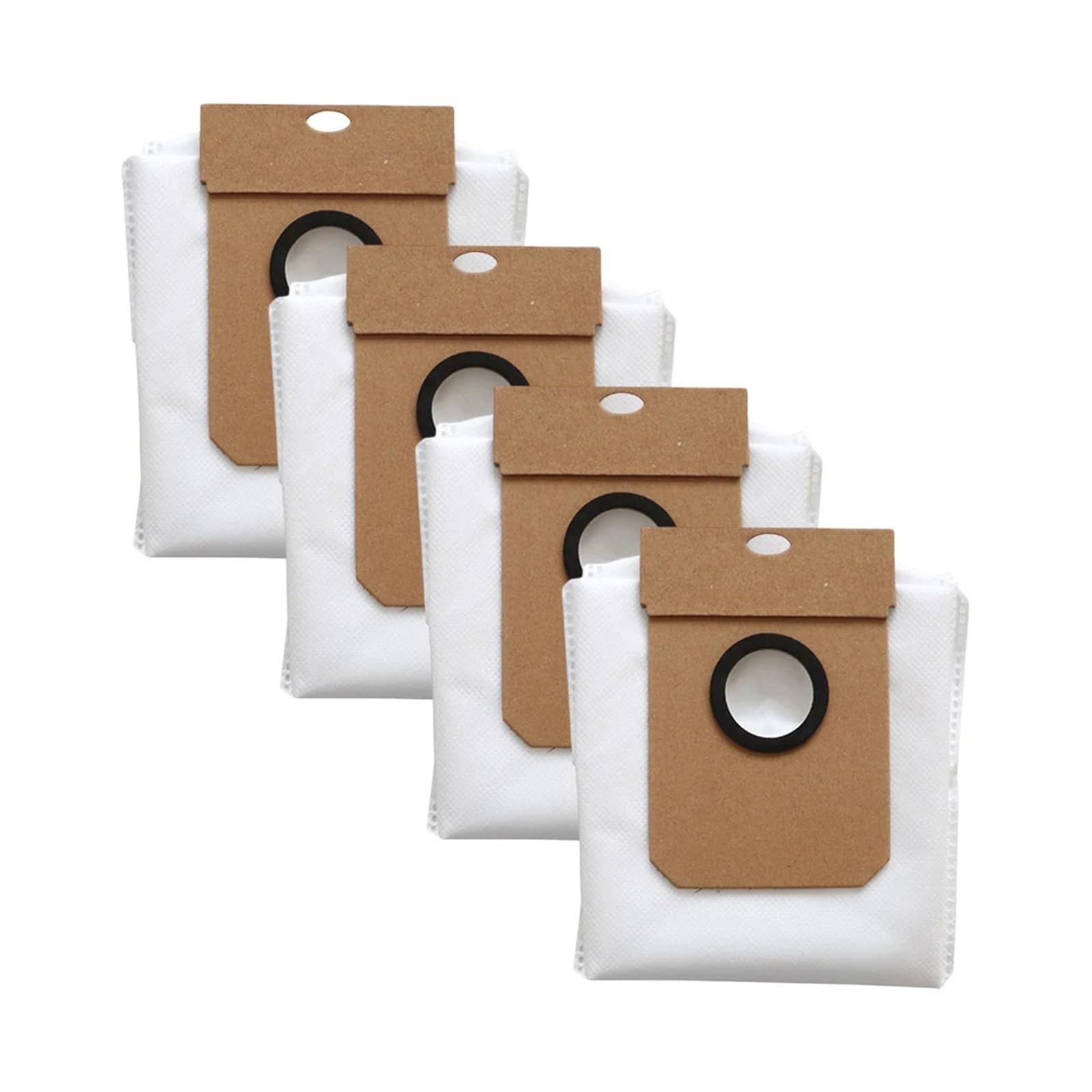 Sac à poussière compatible Conga et Revolute Spin 13090, lot de 4 pièces de rechange