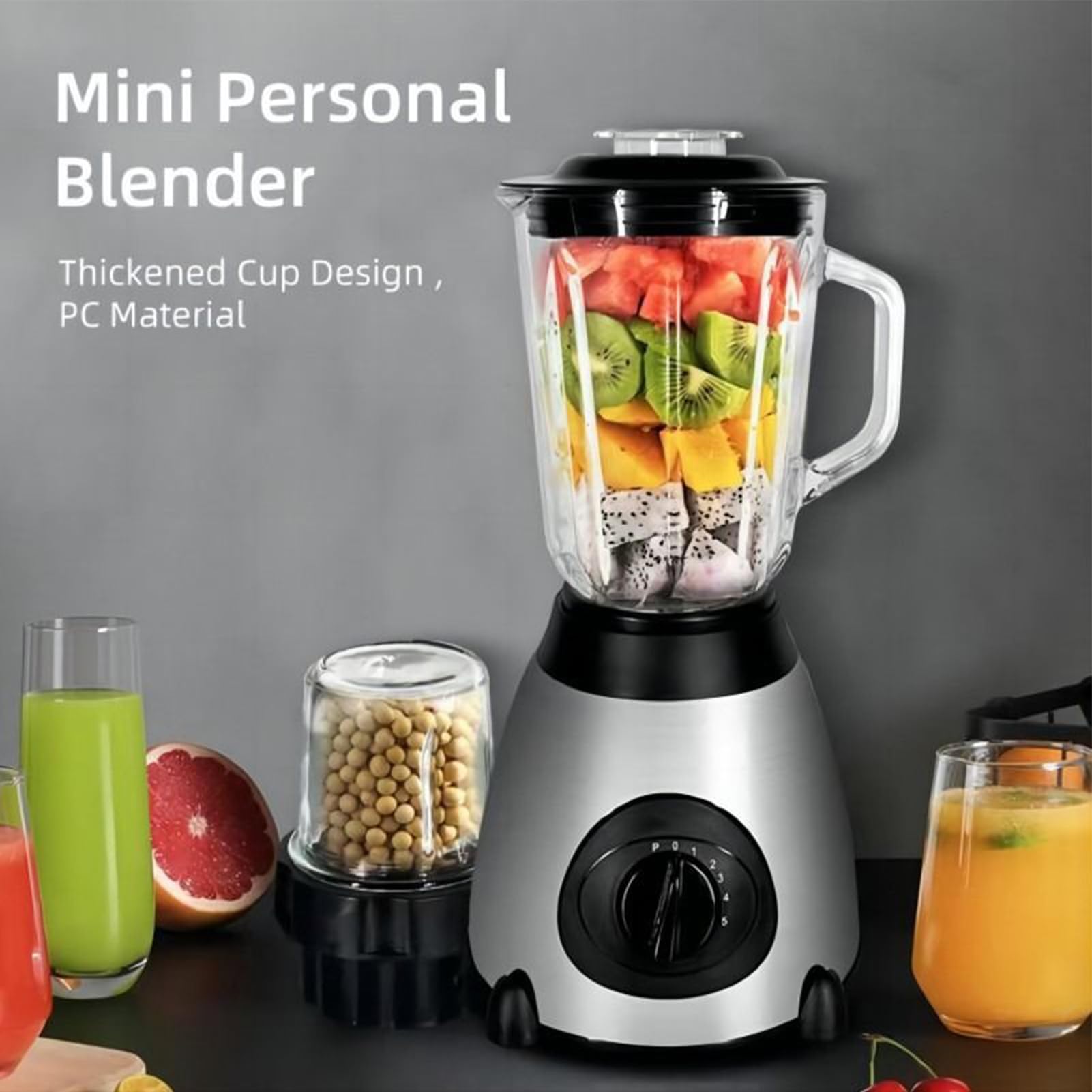 Batidora de Cocina,Robot Culinario Para Condimento Y Preparaciones | Mezclador De Alimentos De Alta Velocidad,Para El Hogar La Cocina Y Toda La Familia