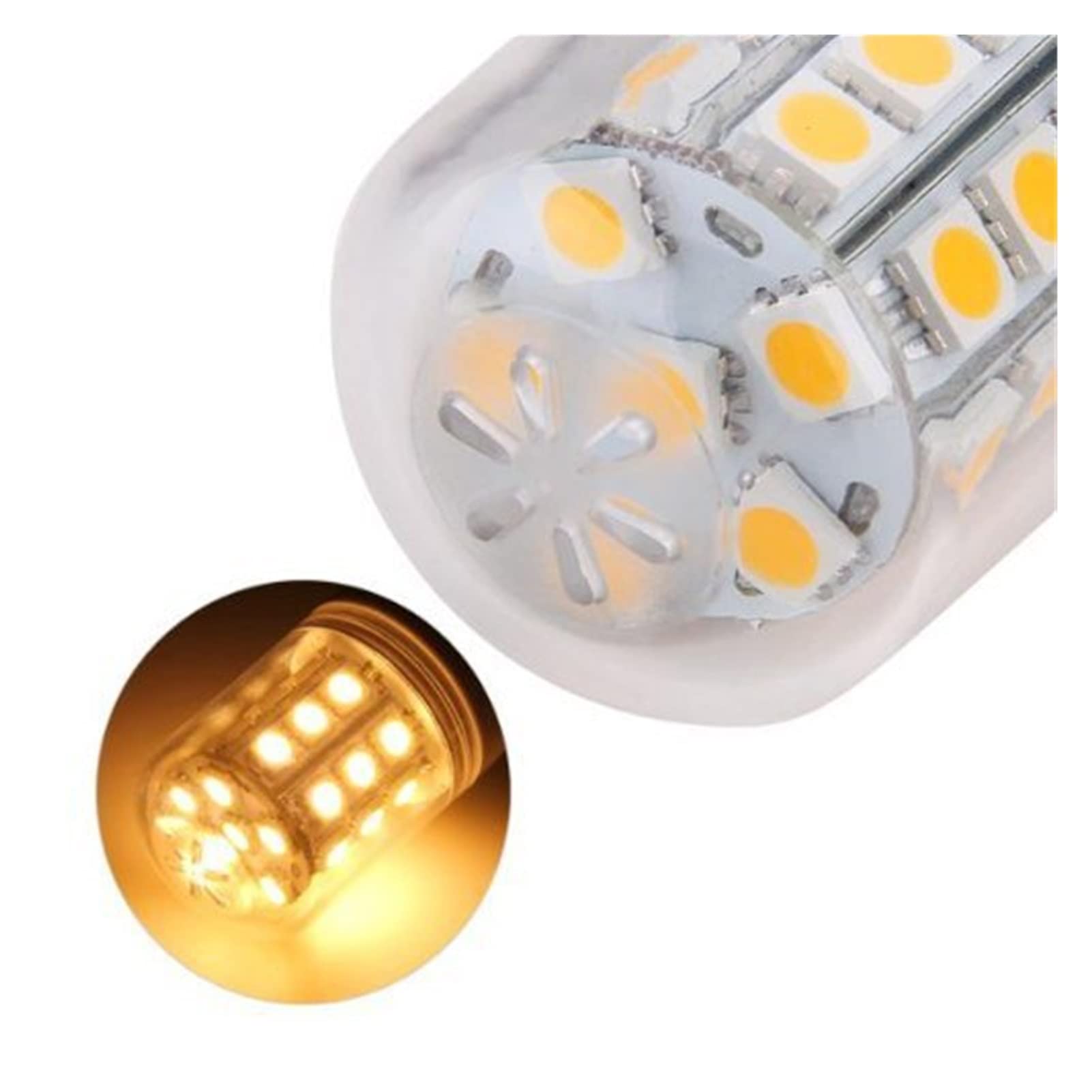 Fengyan Casa Lampadine 10 Pezzi E27 LED. Bulbs Globe Spot 5050 SMD 30 Le. DS Bianco 360. 0k400400lm 5000k. Bianco Caldo/Bianco Freddo Domestico Lampada (Emissione del Colore : Warm White)