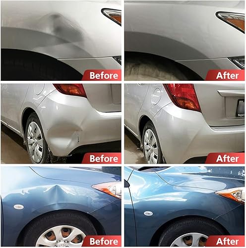 Vista 9 de Pistola de pegamento - Pistola de pegamento caliente de 100 W con 10 barras de pegamento caliente de alta adherencia para reparación de abolladuras