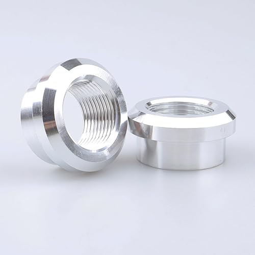 AC PERFORMANCE Aluminio 34 NPT Hembra Soldadura en Tapón, 34" NPT Conexión para Tanque de Combustible Soldable, Paquete de 2