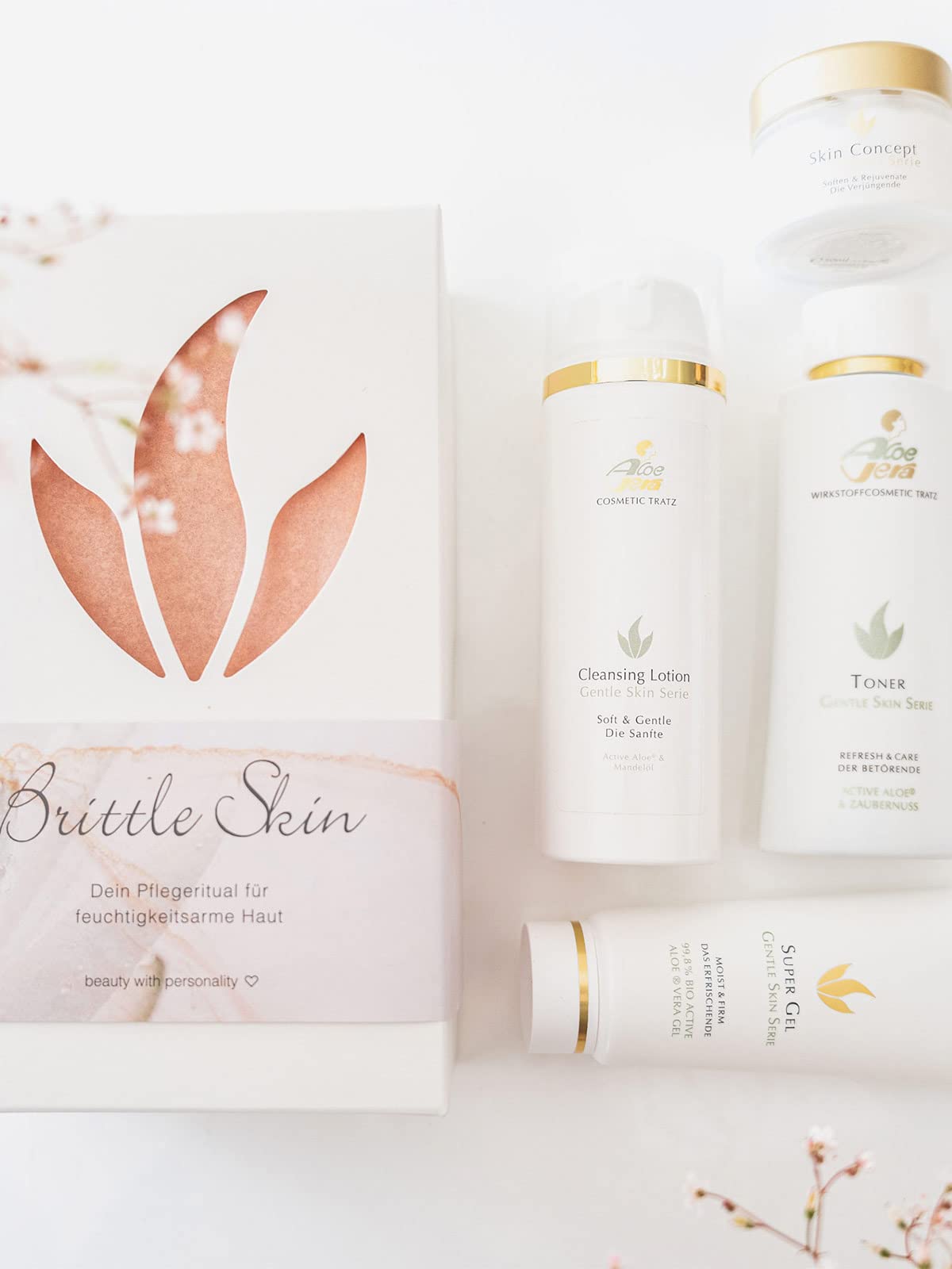 Aloe Vera Cosmetic Tratz Pflegeset feuchtigkeitsarme Haut, 450ml
