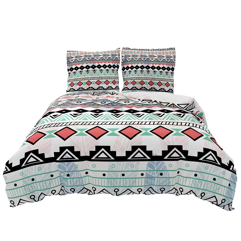 Housse de couette fermeture éclair finie la corvée du lit avec cette parure plume 3D
