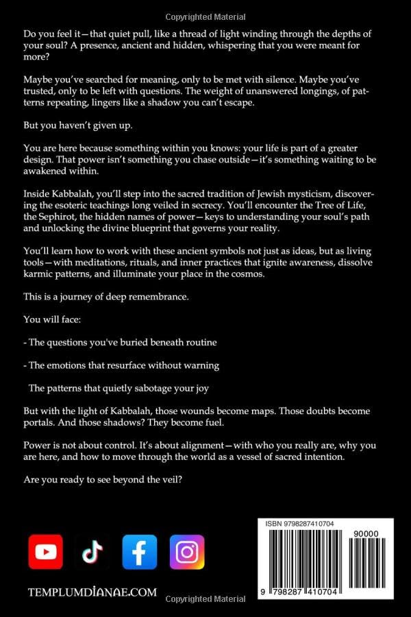 Image of Kabbalah: Unveil Ancient Jewish Mysticism, with Esoteric and Hermetic Keys to Unleash Your Inner Power (Esoteric Spirituality)