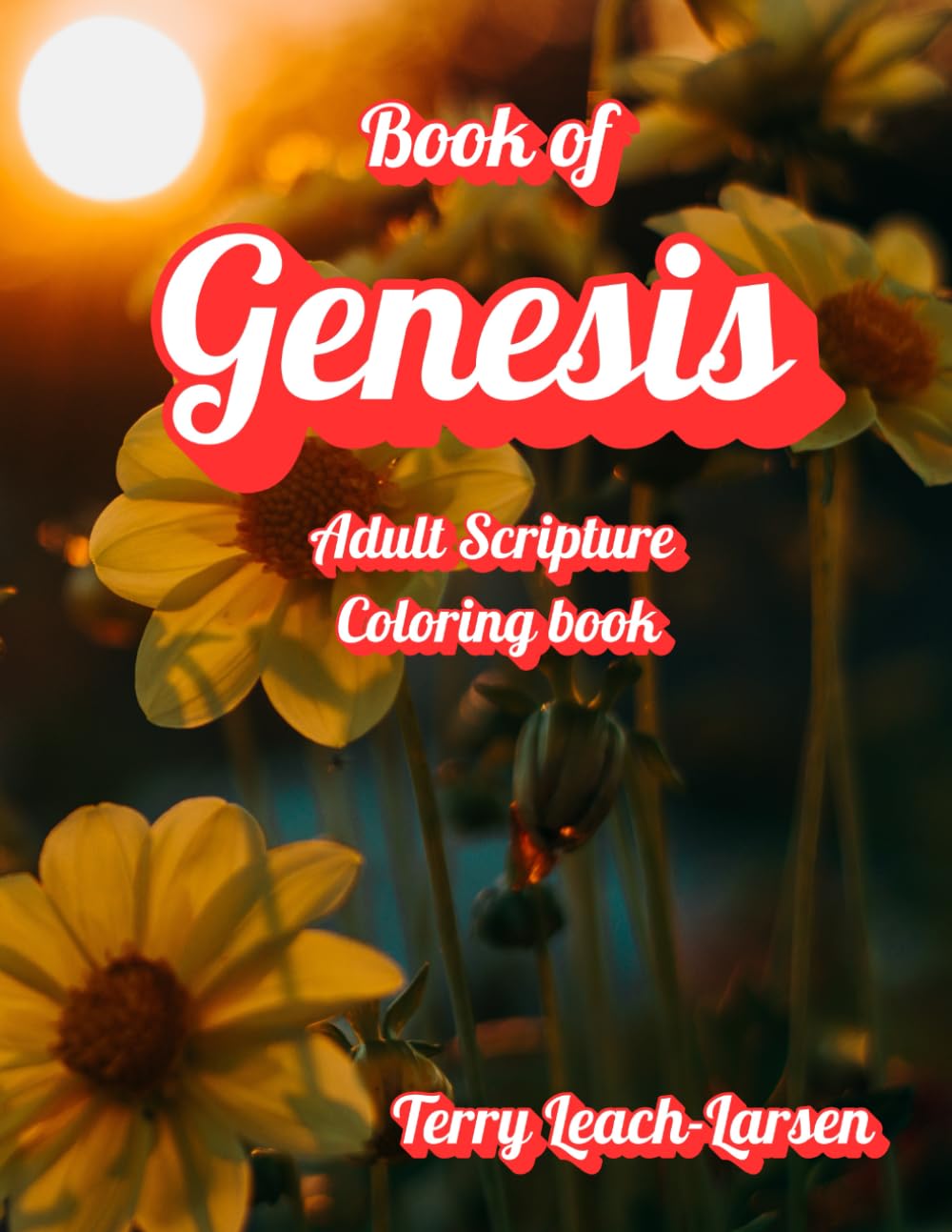 Book of Genesis: Adult Scripture Coloring Book